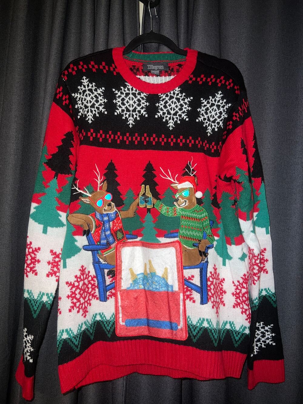 Ugly Christmas Sweater Xmas Size Large